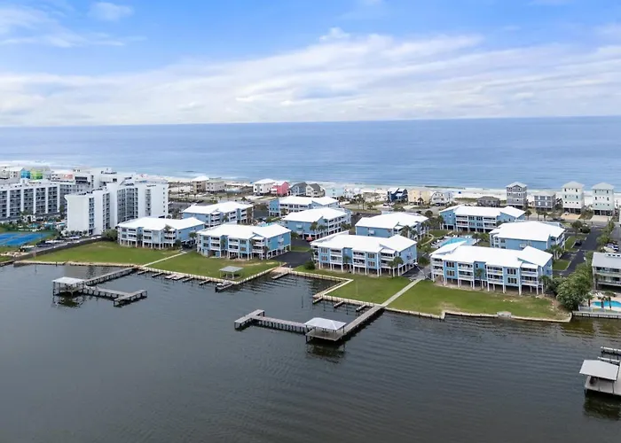 Sea Oats With And Bay Access